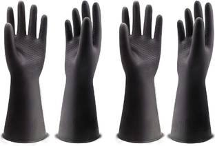 RBGIIT Washable Reusable Waterproof Chemical Restitance Kitchen Platform Dish Clothing Car Bike Bathroom Toilet Garden Any Other Garbdge Cleaning Hand Safety Gloves And Specilly Women And Girls Pet Care Animals Dog Cat Cow Lover Protective Hand Glove Farmer Factory Worker Indrustry Person Hand Protection Gloves Painter Use Likr Paint Gloves Contruction Worker Like Cement Protective Skin Glove Doctor And Nurse Use In Medical Sector Hospital Clinic Proctive As A Virus Bactriyas Jurms Ant Micro Protective Hand Health Protection Gloves Use Every People Fetting Size A Best And Quality Is A Export Standerd Quality Rubber Skin Care And Beauty Hair Colour Gloves Women Girls Men Boy's Specil Use Regular Hand Gloves $ RBCL B13 Wet and Dry Glove Set