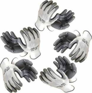 max deals Anti-Cut Safety Gloves Pack of 5 pair Wet and Dry Glove Set