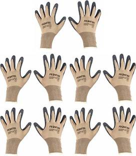Frontier Pack of 5 Pairs Washable & Reusable Anti-Allergic Cotton Cleaning Gloves for Unisex Wet and Dry Glove Set