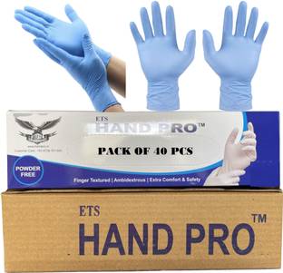 ETSHandPro Nitrile Powder free food grade single use Wet and Dry Disposable Glove Set