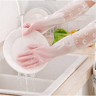 HM EVOTEK Dishwashing Kitchen Gardening Toilet Bathroom Cleaning_7 Wet and Dry Glove
