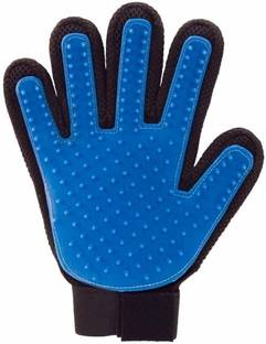 Nirgun Empex Fur Remover for Pet Hair & Clothes Lint with Travel Size Brush, Re-Usable Self-Cleaning Base and New Stronger Handle + Grooming and Deshedding Brush Glove Wet and Dry Glove