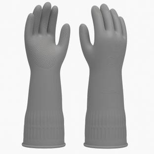 Donizard Rubber Dishwashing Kitchen Cleaning Get free Wet and Dry Glove Set