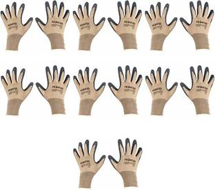 Frontier Washable & Reusable Cotton Gloves for Unisex (Pack Of 7 Pairs) M Wet and Dry Glove Set
