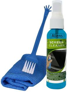 Aliens Professional 3 in 1 Cleaning Kit(100 ml) for Computers, Laptops, Mobiles, Gaming