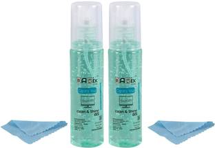 DARix Cleaning Gel Includes Soft Micro Fiber Cloth for Mobile Screen, Laptop Screen, LED TV Screen, iPad Screen, Camera Lens Glass, Sunglass (Pack of 2 100ml+100ml) for Computers