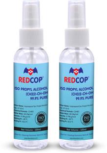 रेड कॉप Isopropyl Alcohol 99.9% Pure Rubbing Alcohol [(CH3)2-CH-OH] Laptops, Mobiles, Computers, Gaming के लिए