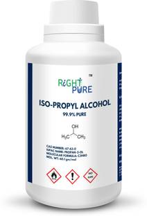 RIGHTPURE Iso-Propyl Alcohol (Rubbing Alcohol) 99.9% Pure 250 ml for Computers, Laptops, Mobiles