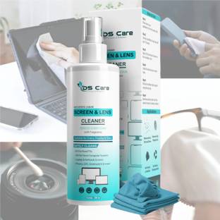 ds care Screen & Lens Cleaner With Microfiber Cloth For Camera Lens Cleaning Kit Spray for Laptops, Computers, Mobiles
