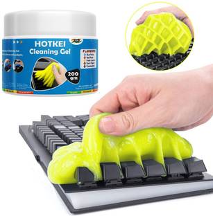 HOTKEI (200 gm)Multipurpose Laptop Pc Computer Keyboard Dust Cleaner Cleaning Slime Gel for Computers, Laptops, Mobiles, Gaming
