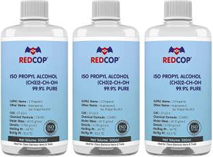 REDCOP Isopropyl Alcohol 99.9% Pure Rubbing Alcohol [(CH3)2-CH-OH] for Computers, Gaming, Laptops, Mobiles