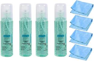 Computrade Screen Cleaner Kit 100 ml for LED and LCD TV, Computer Monitor, Laptop, and iPad Screens - Pack of 3 for Computers, Mobiles, Laptops