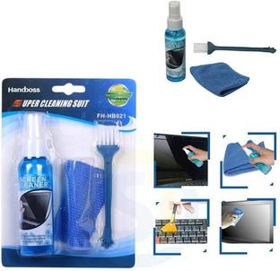 Atyai 3 in 1 Laptop Computer LCD Led TV Screen Cleaning Kit Cleaning Cloth Brush Kits for Laptops, Computers, Gaming, Mobiles