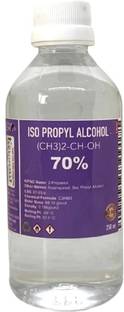 CERO ® ISOPROPYL ALCOHOL 70% Pure [(CH3)2-CH-OH] CAS: 67-63-0 (250ml) for Computers, Gaming, Laptops, Mobiles
