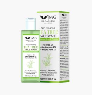 MEGAGLOW Tea Tree  100ml Face Wash