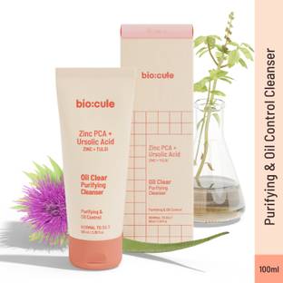 biocule Oil Clear Purifying Cleanser for Oil Control & Pore Minimization with Zinc PCA Face Wash