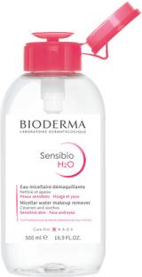 BIODERMA Sensibio H2O Micellar Water Sensitive Skin Makeup Remover Pump Bottle Face Wash
