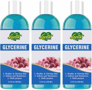 Lovita Organics 100% Pure Glycerine- To Soften & Moisturize Skin And Multipurpose- Premium Grade Face Wash