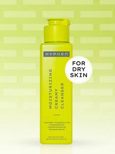 HYPHEN Moisturizing Creamy | Cleanser For Dry & Sensitive Skin with Ceramides Face Wash