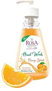 ROSA Hand Wash with Orange & Mix Fruit I Deep Cleansing with Moisturizer Face Wash