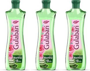 Dabur Gulabari Rose Water with Aloe Vera|8 hrs Skin Hydration|Cleanses & Moisturises Men & Women