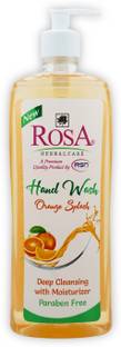 ROSA Hand Wash with Orange & Mix Fruit I Deep Cleansing with Moisturizer I Face Wash