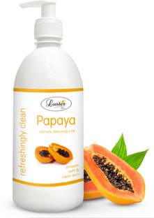 Luster Papaya Cleansing Milk For Face, Smooth Soft & Clean Skin, Makeup Remover Face Wash