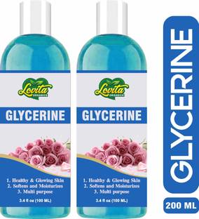 Lovita Organics 100% Pure Glycerine- To Soften & Moisturize Skin And Multipurpose- Premium Grade Face Wash