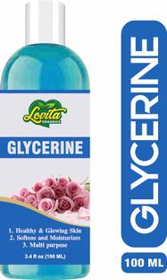 Lovita Organics 100% Pure Glycerine- To Soften & Moisturize Skin And Multipurpose- Premium Grade Face Wash