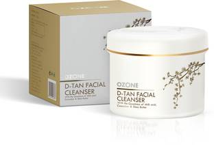 OZONE D Tan Facial Cleanser with the Goodness of Cucumber, Milk & Shea Butter