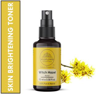 Wildflower essentials Witch Hazel Face Mist Spray Soothing Cleansing Refreshing Skin Brightening Toner