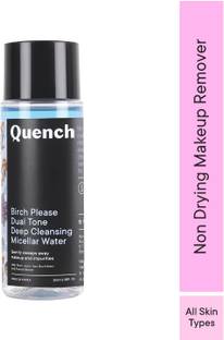 Quench Deep Cleansing Micellar Water (Korean Makeup Remover) with Birch Juice Face Wash