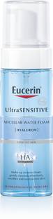Eucerin Ultra Sensitive Micellar Water Foam Cleanser: Make-up Remover gentle cleanser Face Wash