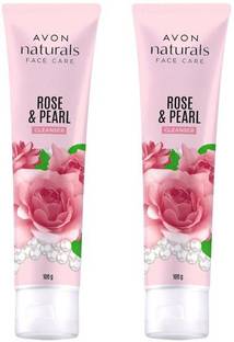 AVON Rose & Pearl Whitening Cleanser (set of 2 of 100 g each)