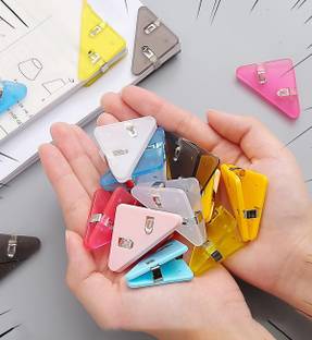 voldot Paper Corner Clip 40 MM Plastic Paper Corner Clip