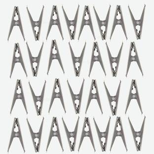 Anne-kee Stainless Steel Multipurpose Sturdy Clothes Hanging Clips Cloth Drying Clips Clo Stainless Steel Cloth Clips