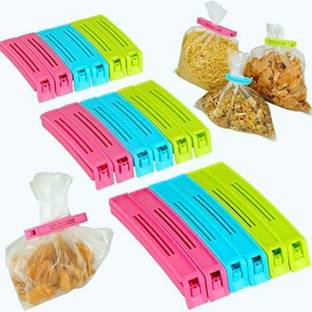 AnjaniputrA FC_006 Large::Medium::Small Plastic Food Bag Sealing AirTight Clips