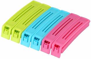 Chefstar A Large, Medium, Small Plastic Snack Seal Sealing Bag Clips