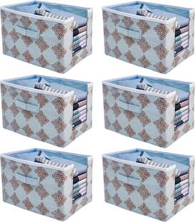 whitekrafts Stacker/Shirt Organizer Wardrobe Organizer 6 pcs combo grey Closet Divider