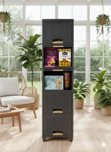 MAXTID Foldable 5 Layer Modular Cabinet DIY Installation Drawer Divider