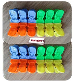 Kabi Aggro Laundry Clips Plastic for Pack of 24 Pic Clothe Dry Hanging Clip Plastic Cloth Clips