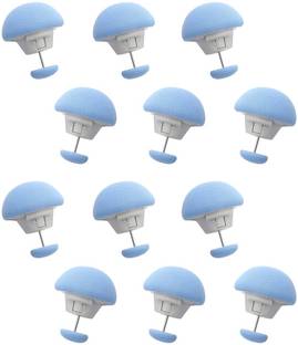 JUXEY MUSHROOM SHAPED COTTON QUILF FIXER DUVET CLIP Aluminium, Cotton, Plastic Cloth Clips