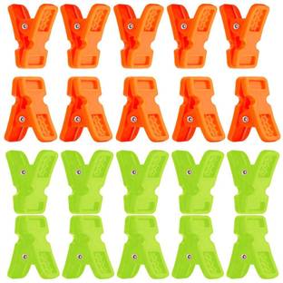 Rarzone 50 Pcs Multi Purpose Heavy duty Plastic Cloth Clips