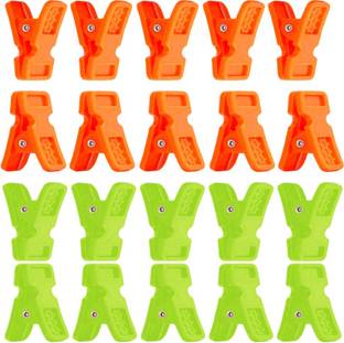 Rarzone 40 Pcs Multi Purpose Heavy duty Plastic Cloth Clips