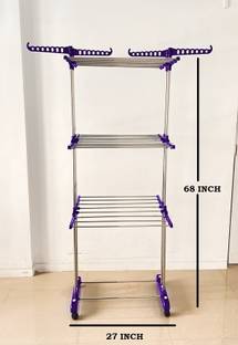 TNC Steel Floor Cloth Dryer Stand 900046