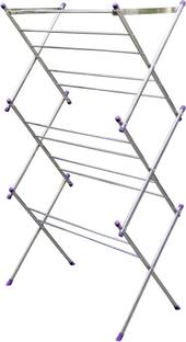 Unizone Steel Floor Cloth Dryer Stand Made In India Floor Cloth Rack