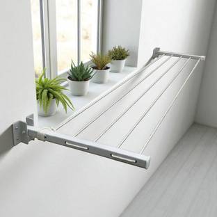 RALVO Steel Wall Cloth Dryer Stand With 50 feet rope / 170 kg load capacity / Best clothes drying stand / 5T-hgr-22