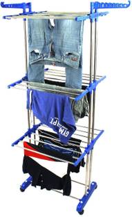 TNC Steel Floor Cloth Dryer Stand SS2POLLBS1