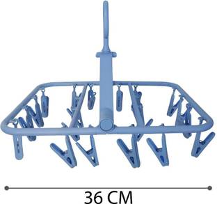 Sukhson India Plastic Ceiling Cloth Dryer Stand SquareeasyHanger20-Blue