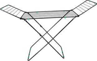 Patelraj Steel Floor Cloth Dryer Stand 4 inch With 10mm Drill machine With 5pcs Drill Bits